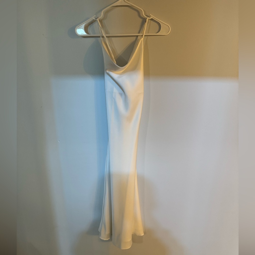 Show Me Your Mumu Verona Satin Cowl Dress